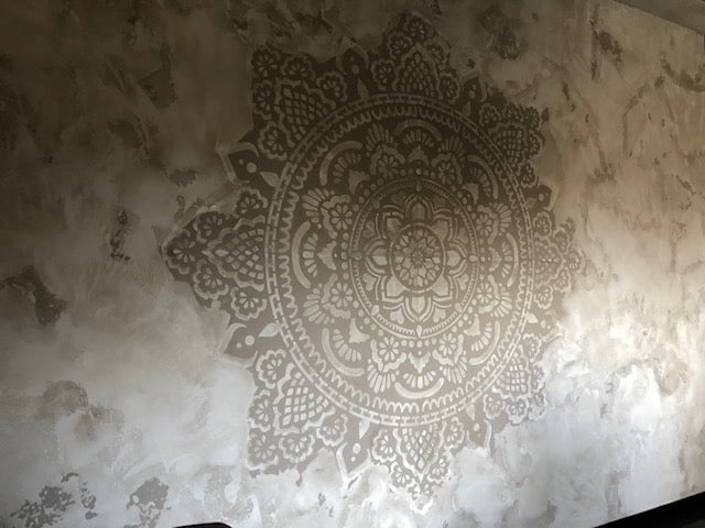 Stucco Holy Mandala.
