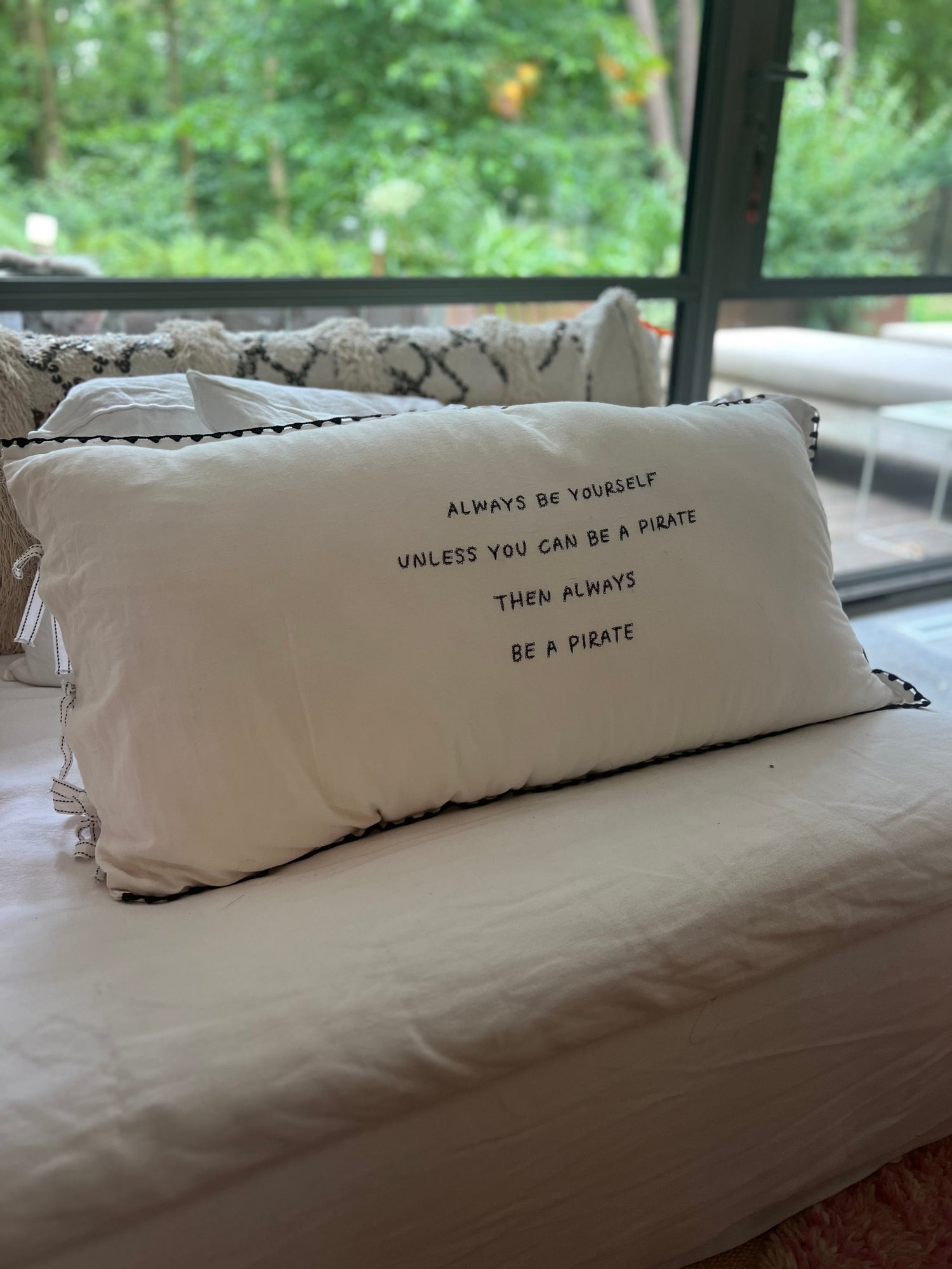 Do you want a special pillow on the bed of your boutique hotel!?.