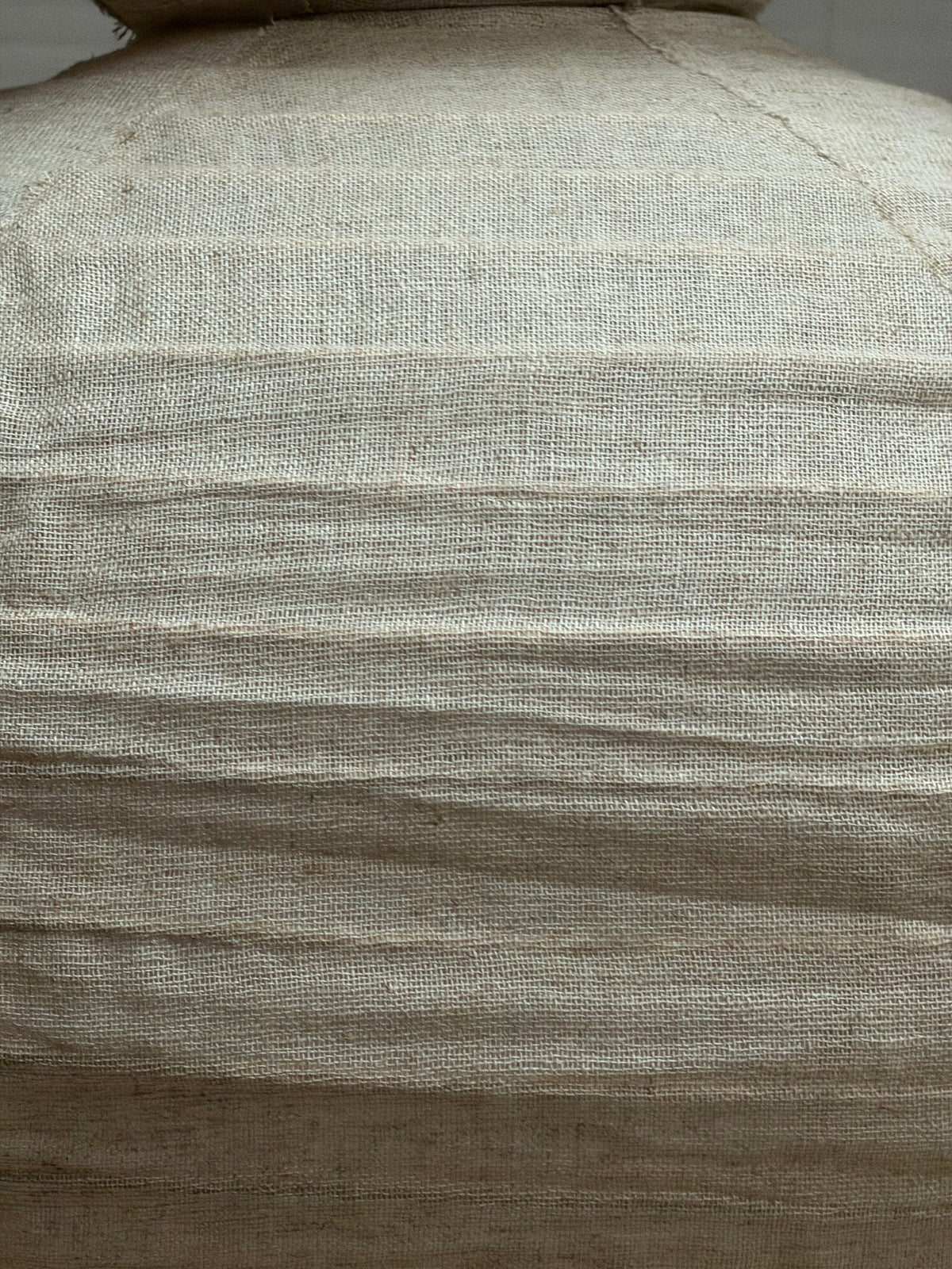 Organische vormen lamp - 4 verschillende vormen - 220 x 40 cm - naturel linnen