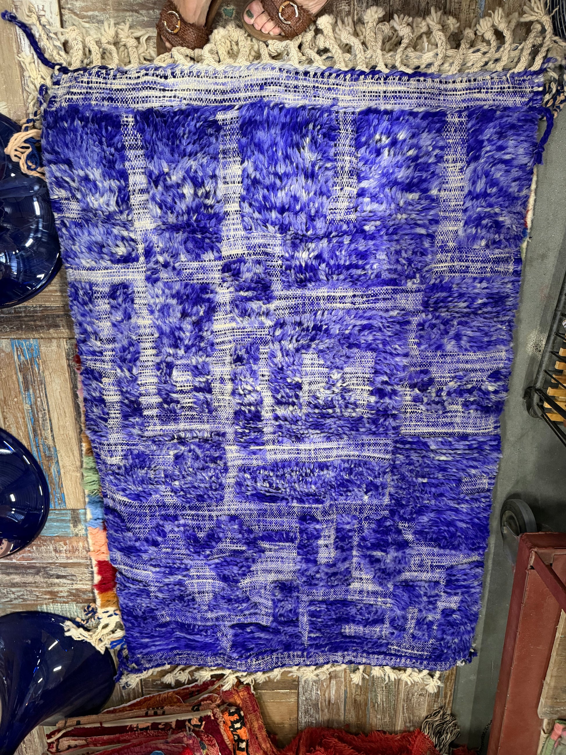Merzouga · Berber Wollen Meesterwerk · 150 x 100 cm