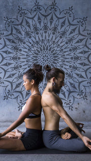 Circle of Life - XL Mandala Stencil - 130 cm