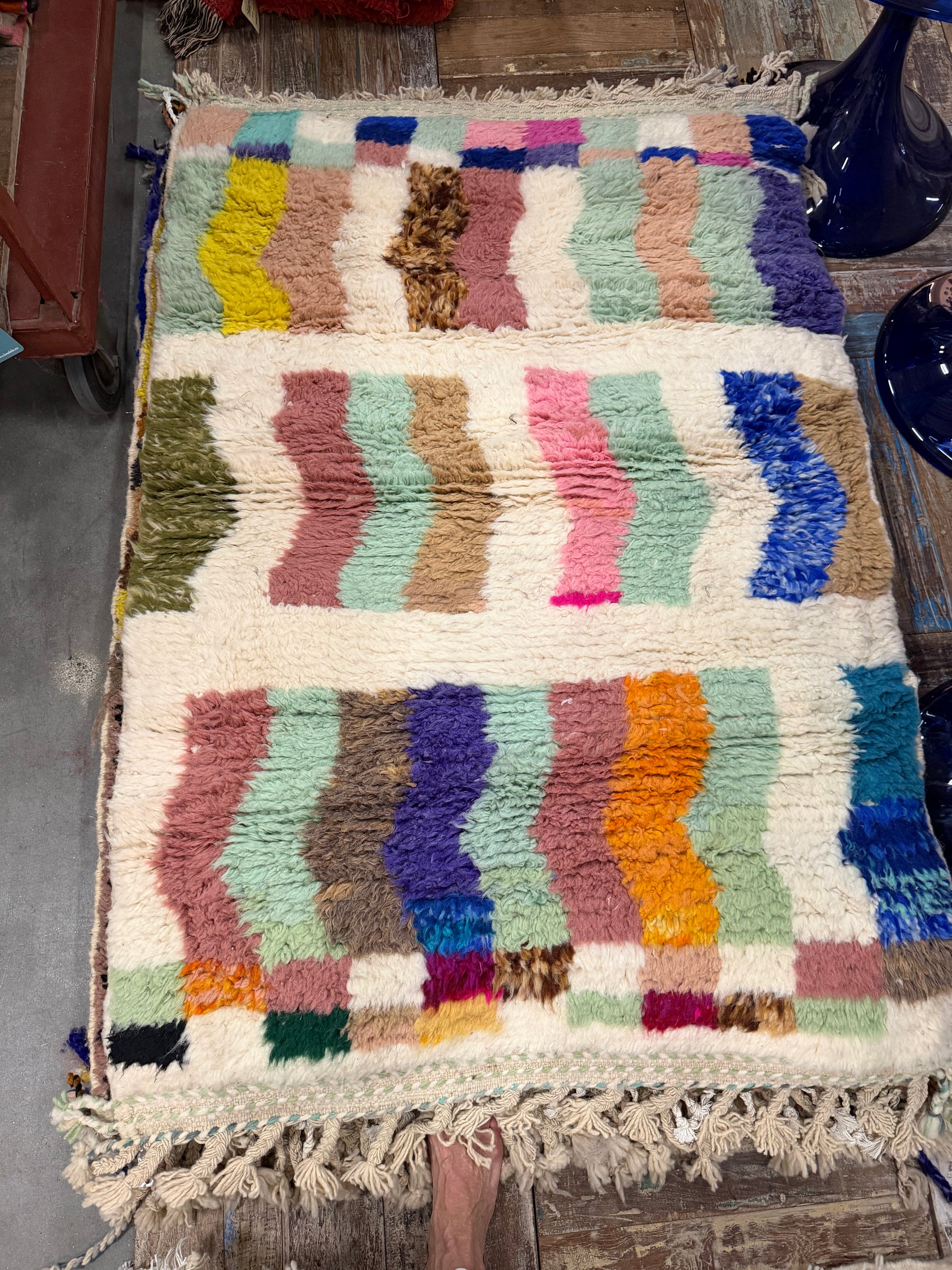Taznakht · Nomadisch Wollen Vloerkleed · 150 x 100 cm