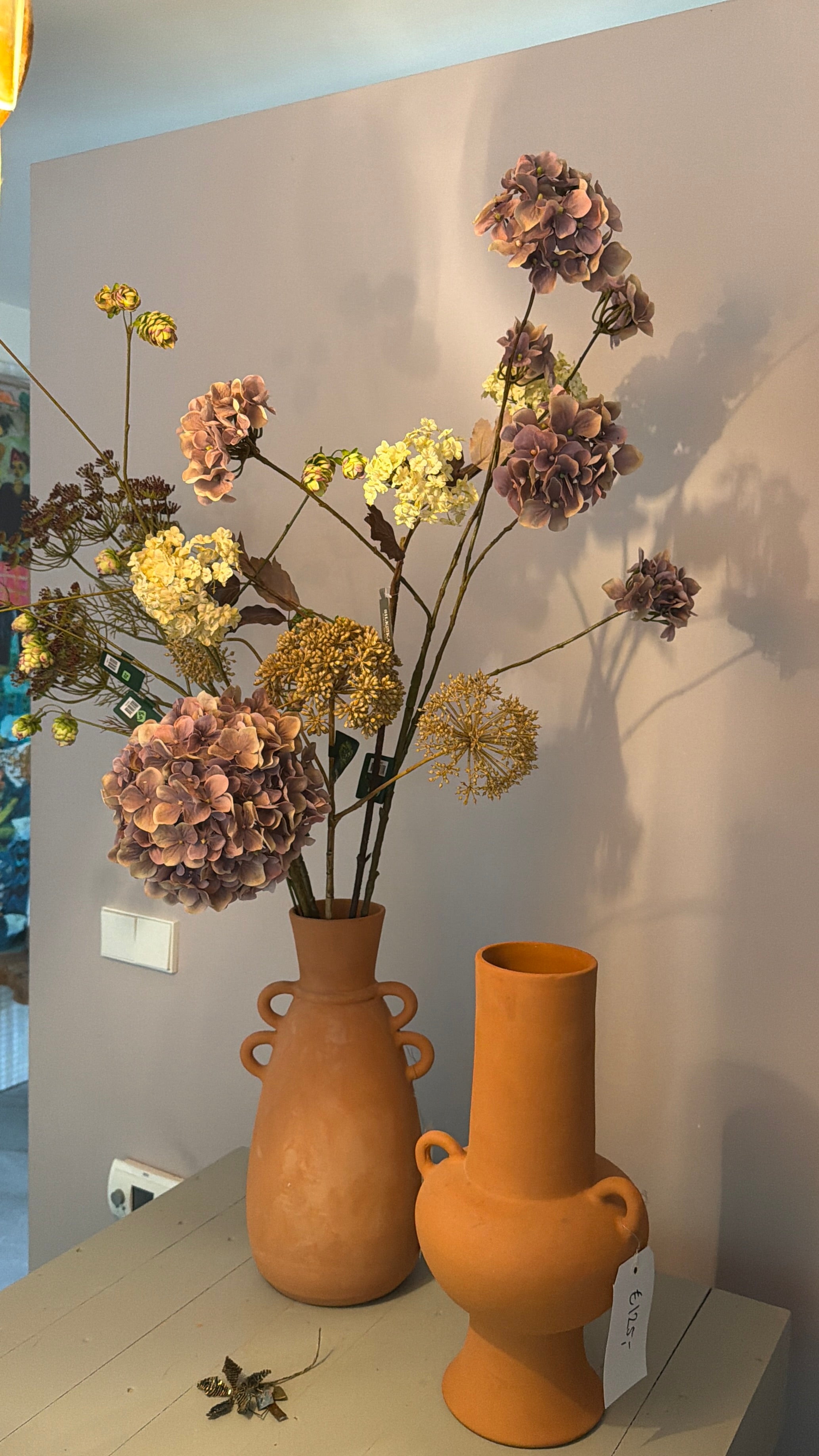 Boeket LUNA Nº 4 | Handgebonden Silka kunstbloemen