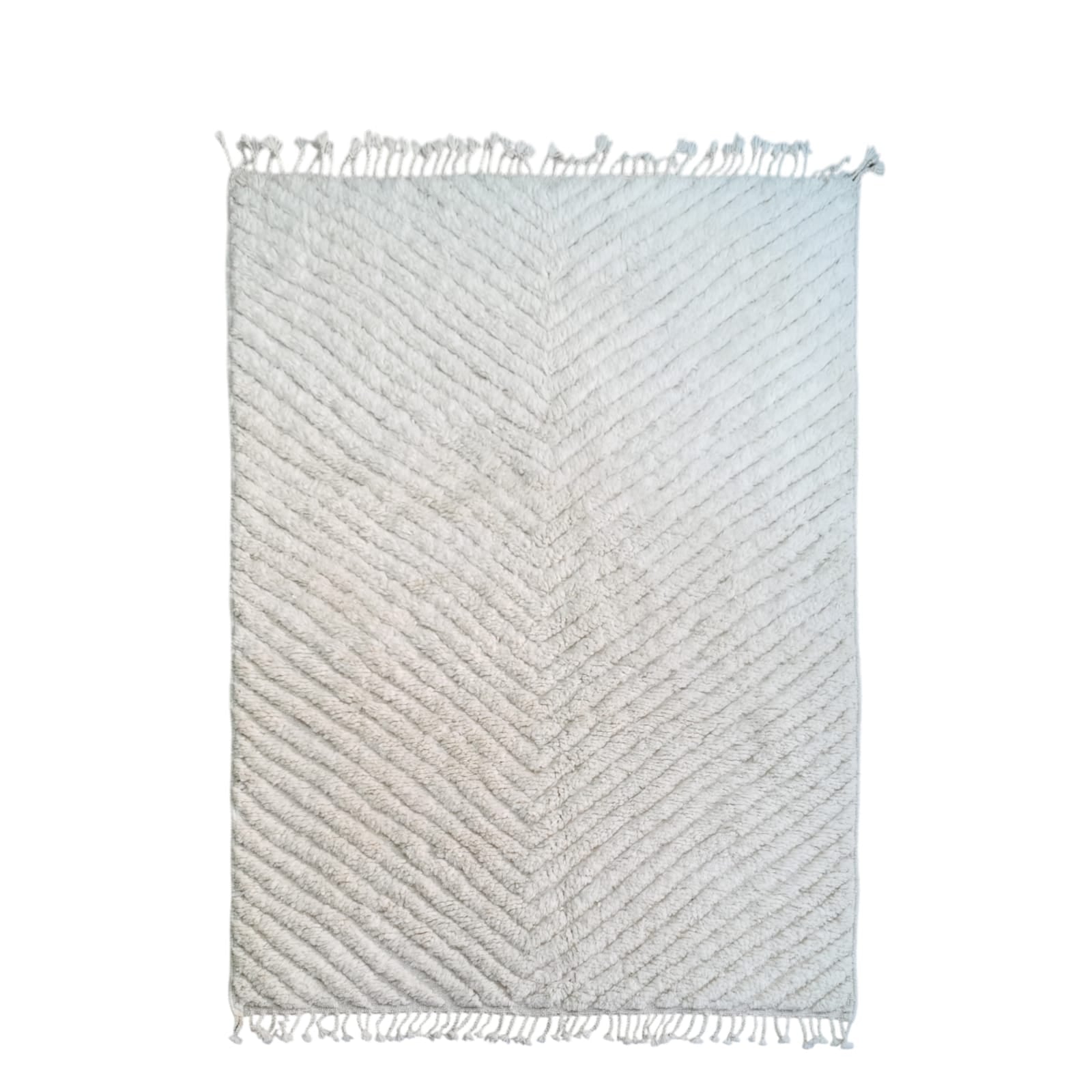 100% wollen kleed - 300 x 200 cm - creme offwhite