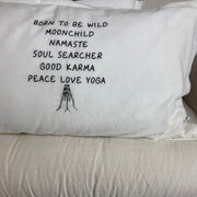 Linnen Pillow + Filling | Born To Be Wild | Natural