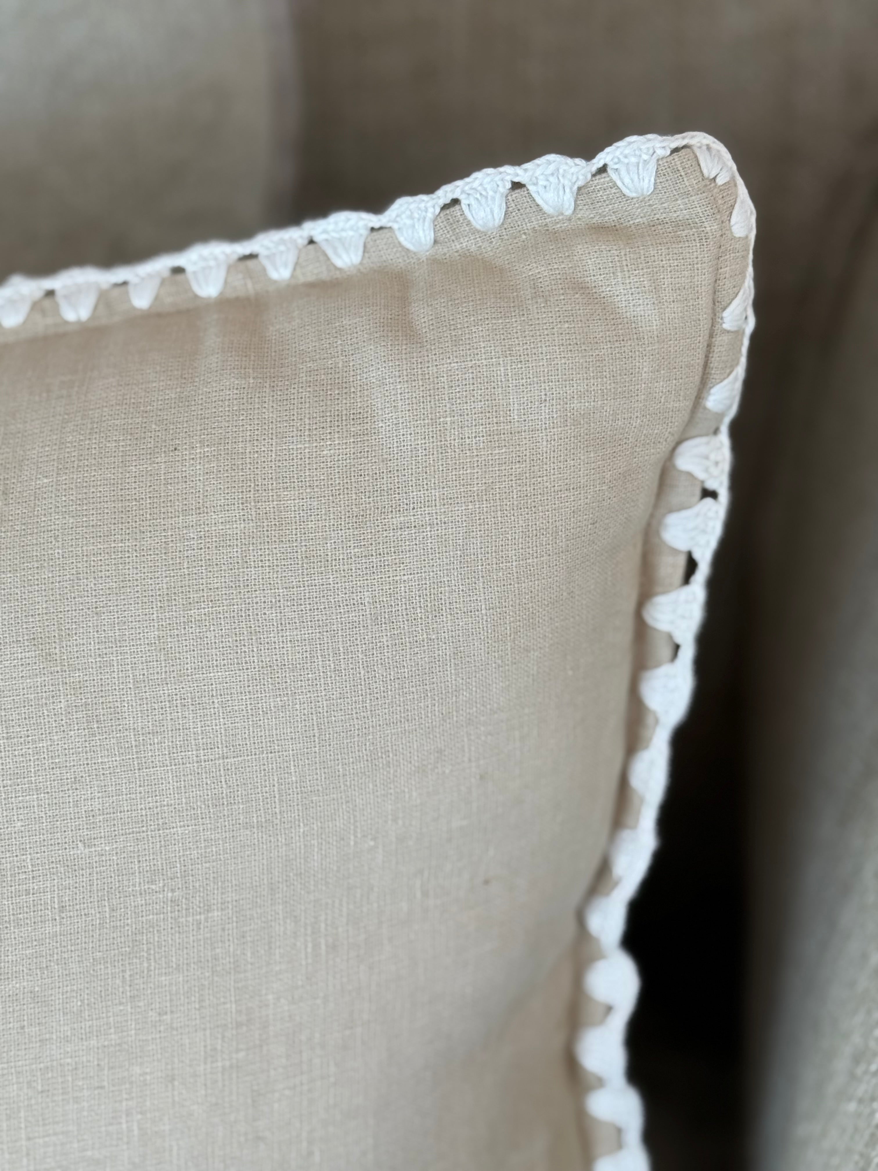 Linnen Kussen + Vulling | Wanneer in Amsterdam | Natuurlijk