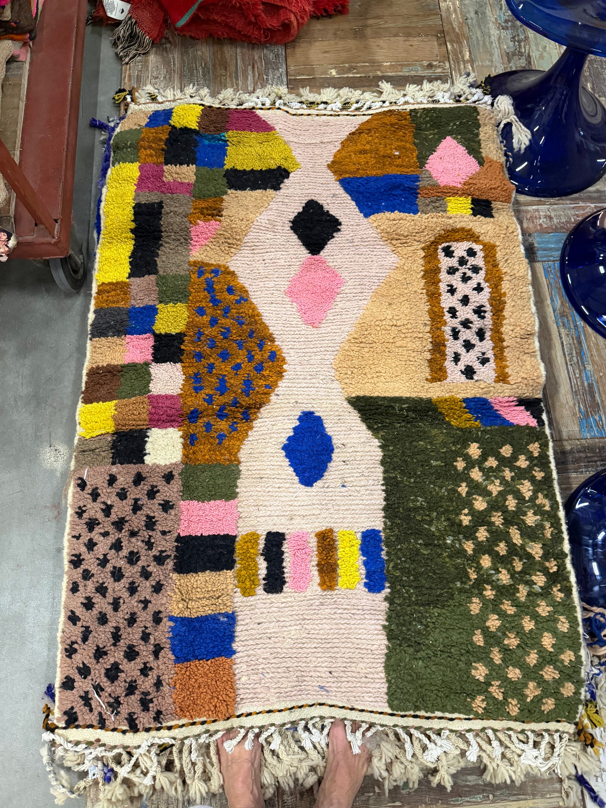 Fes · Nomadisch Wollen Vloerkleed · 150 x 100 cm