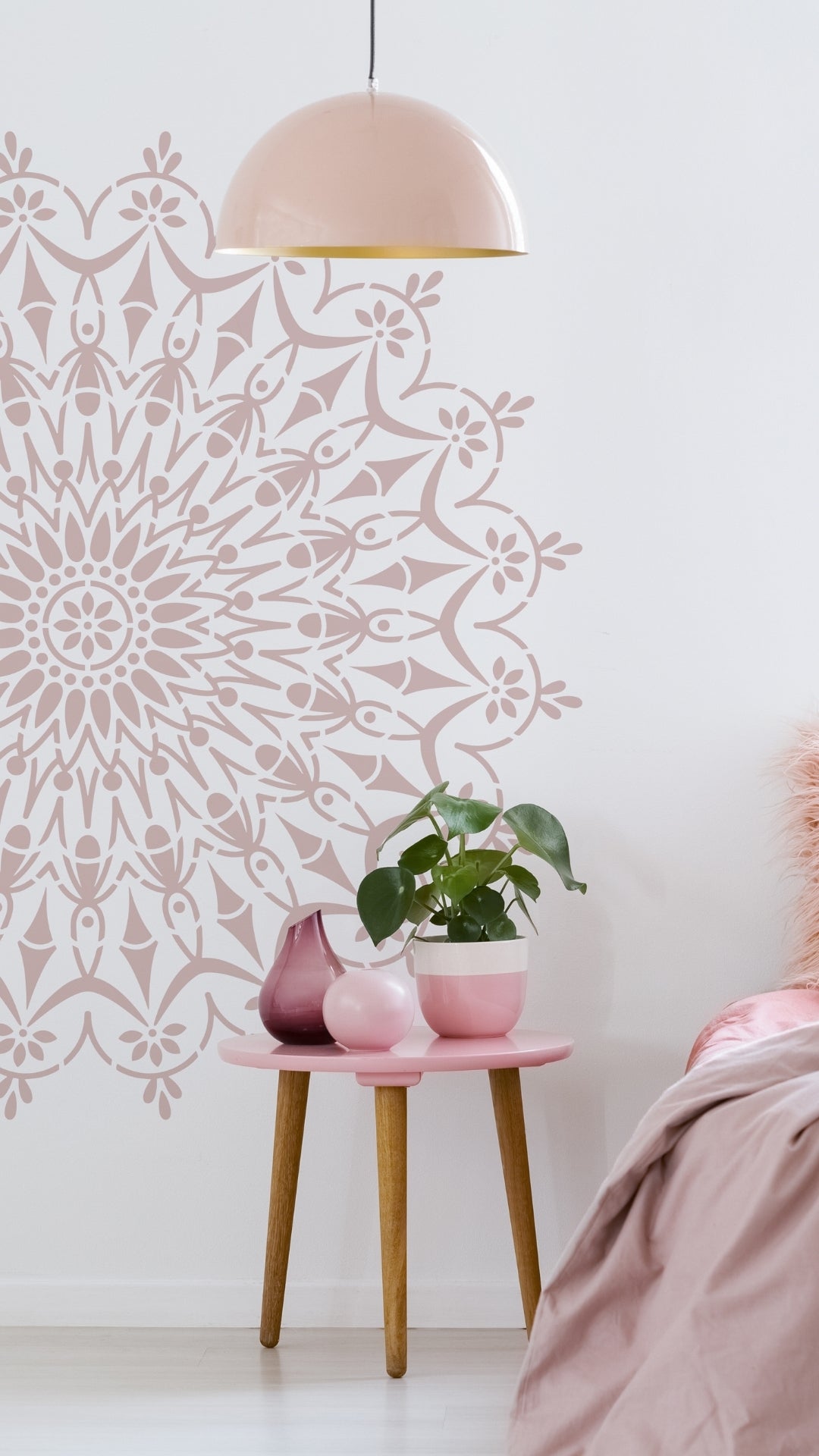 Circle of Life - XL Mandala Stencil - 130 cm