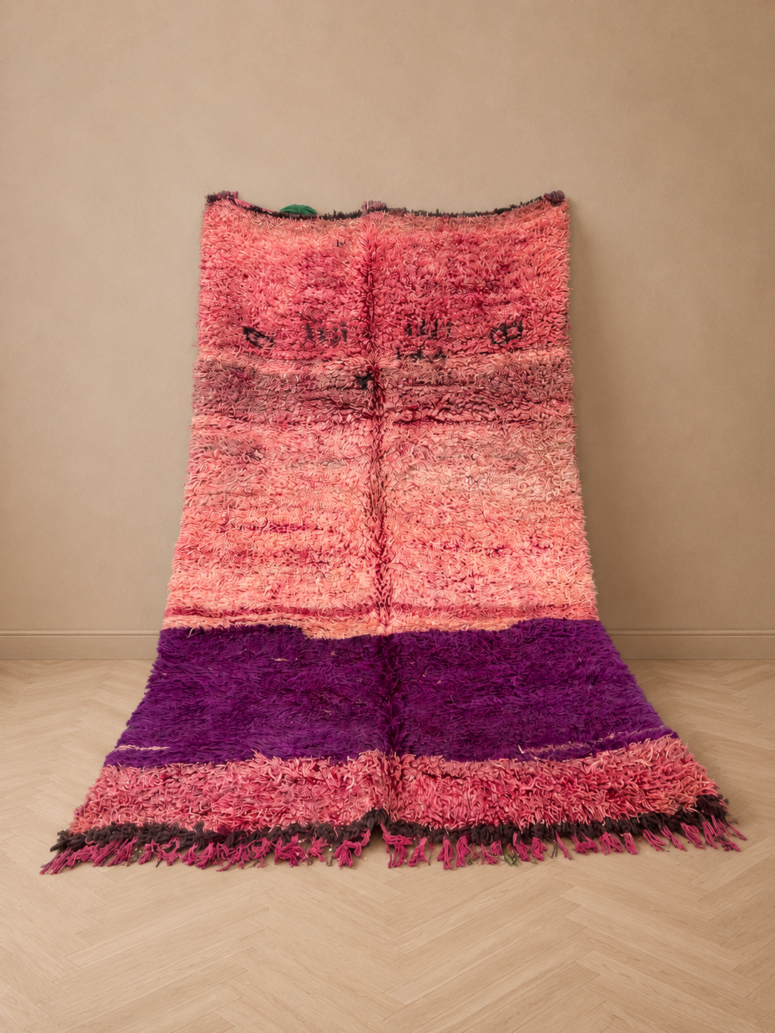 Vintage berber  - 100% Wol |310 x 180 cm - uniek vintage exemplaar