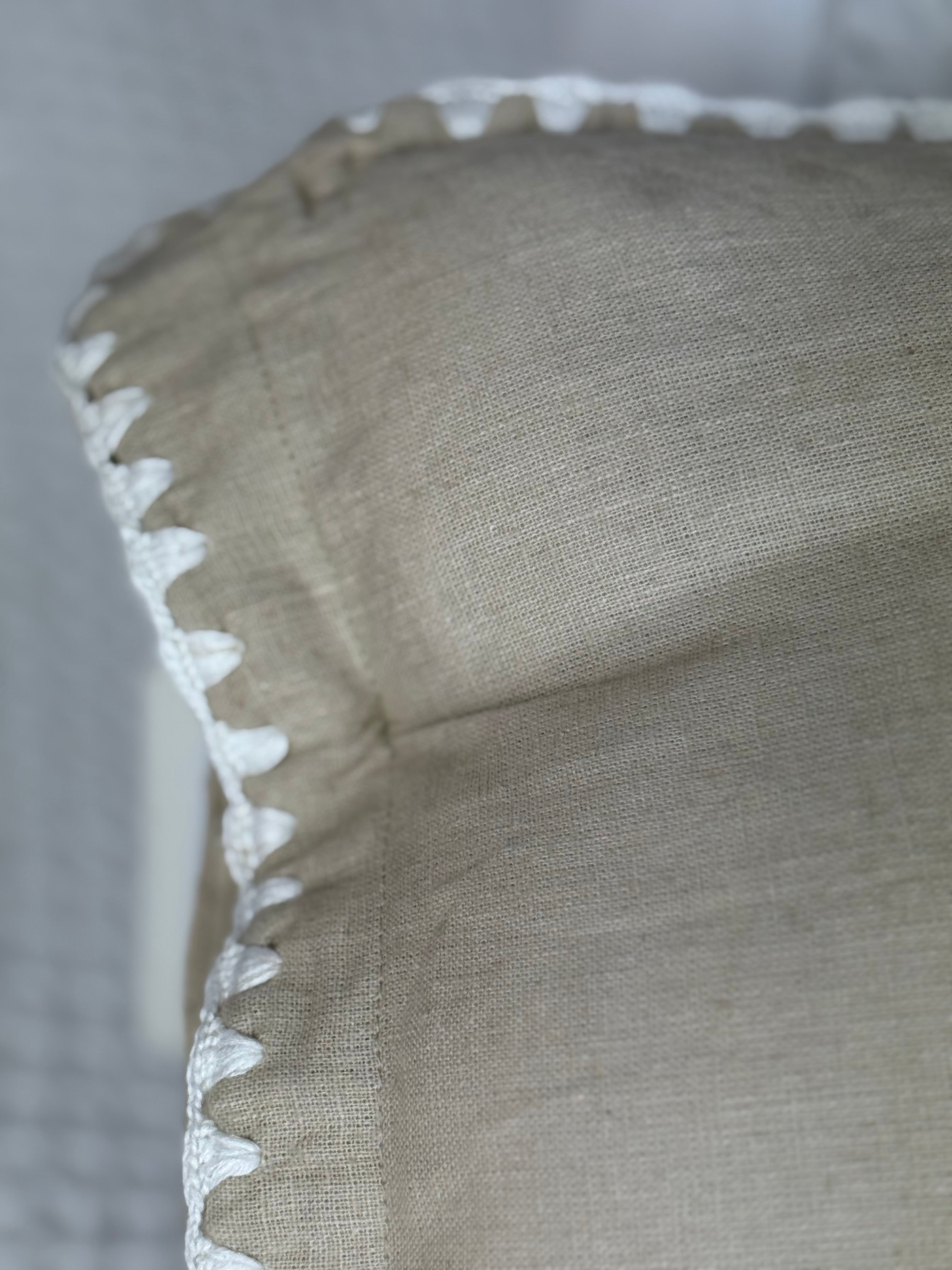 Linnen Pillow + Filling | When In Amsterdam | Natural
