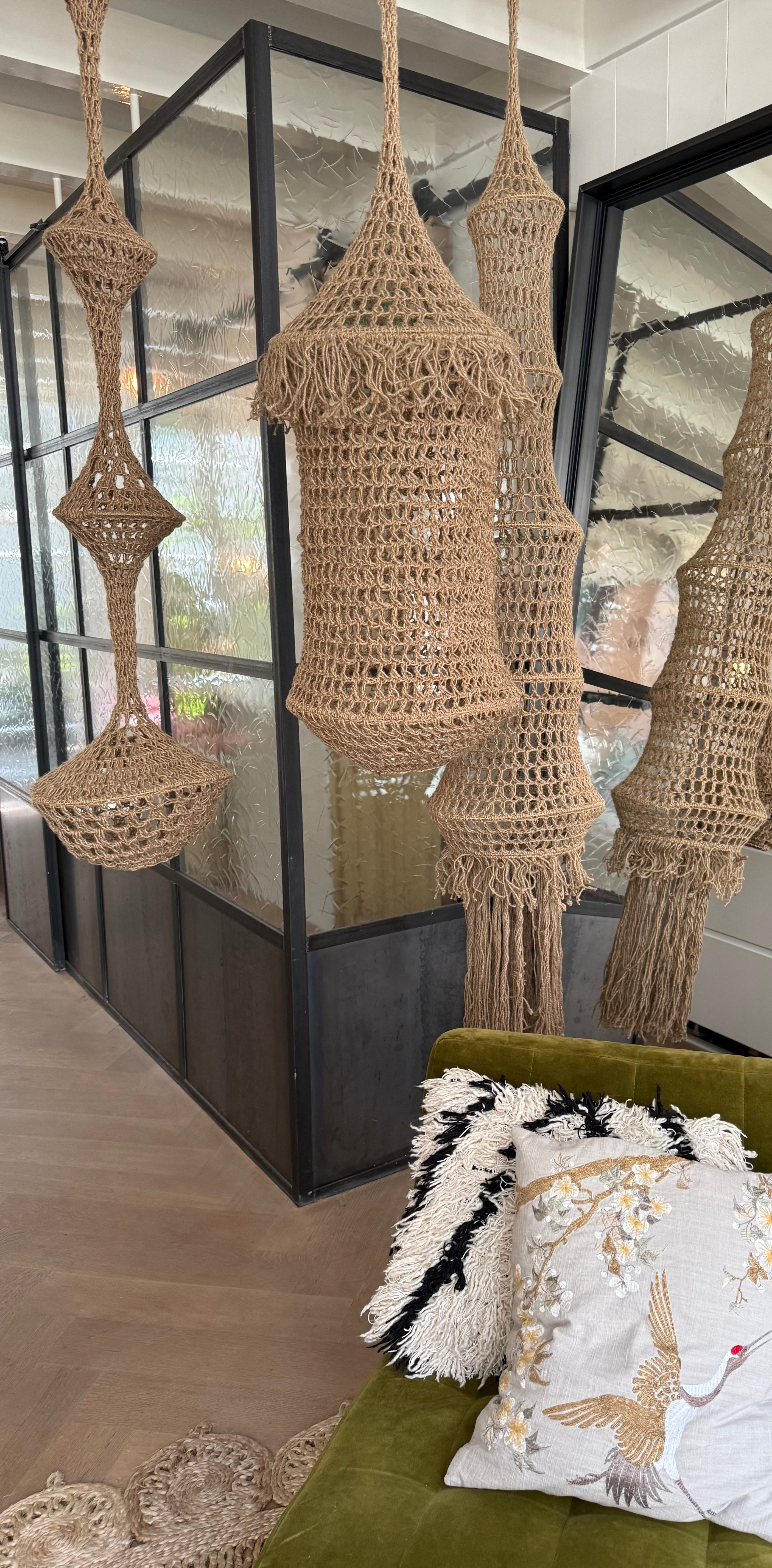 Handmade Crochet Hanging | Organic Object