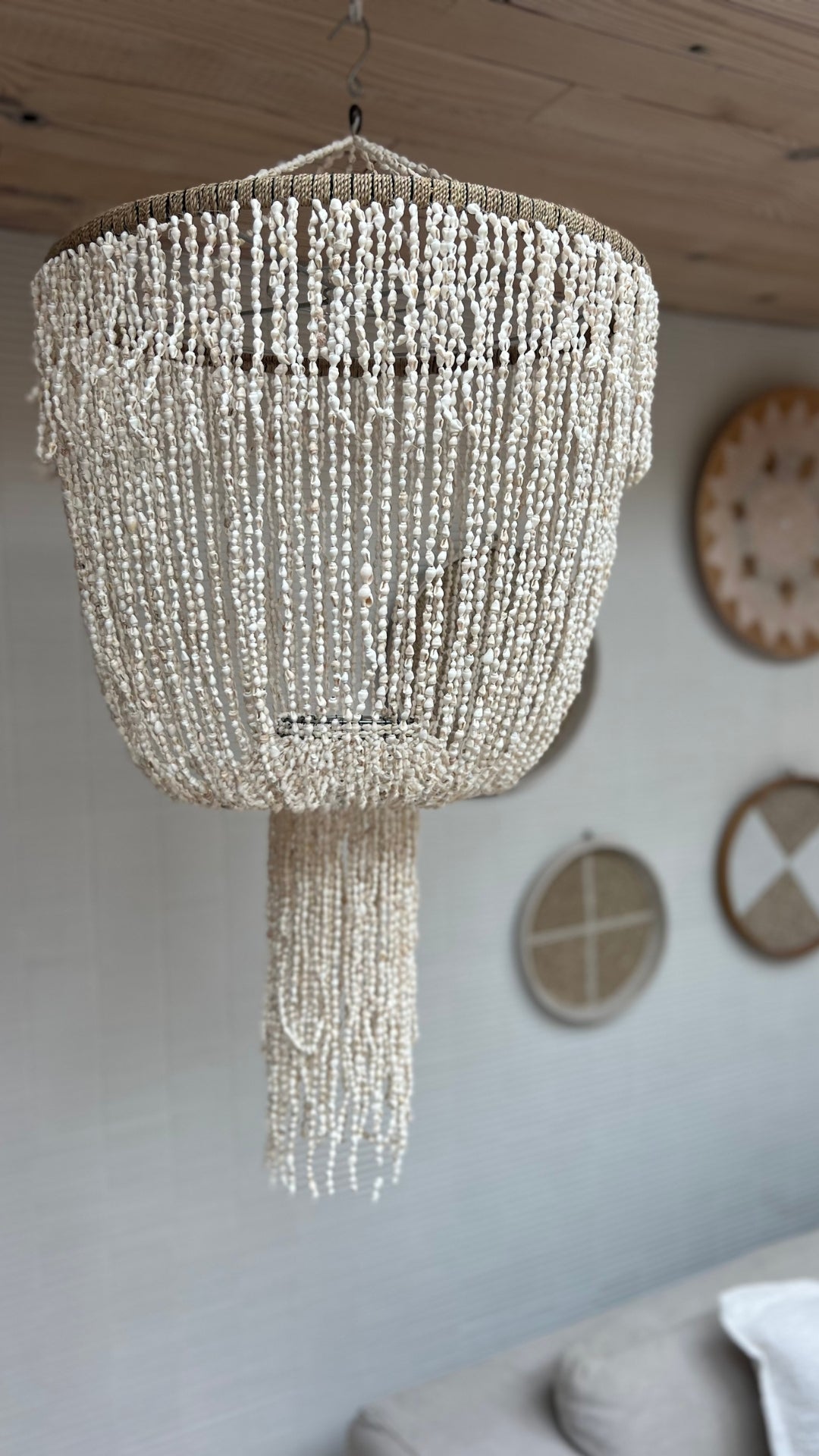 Shell Hanging Lamp - White | Shell