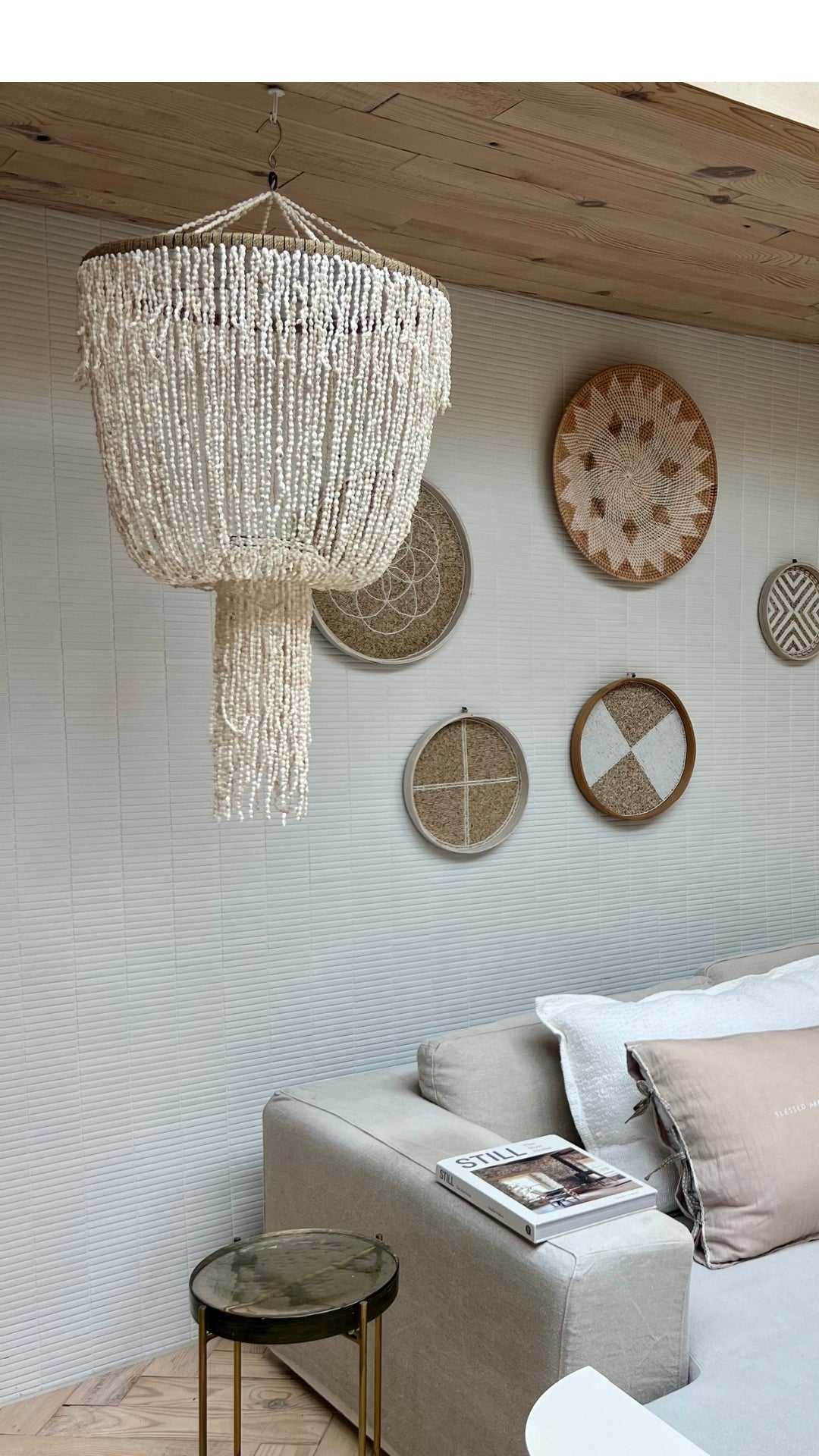 Shell Hanging Lamp - White | Shell