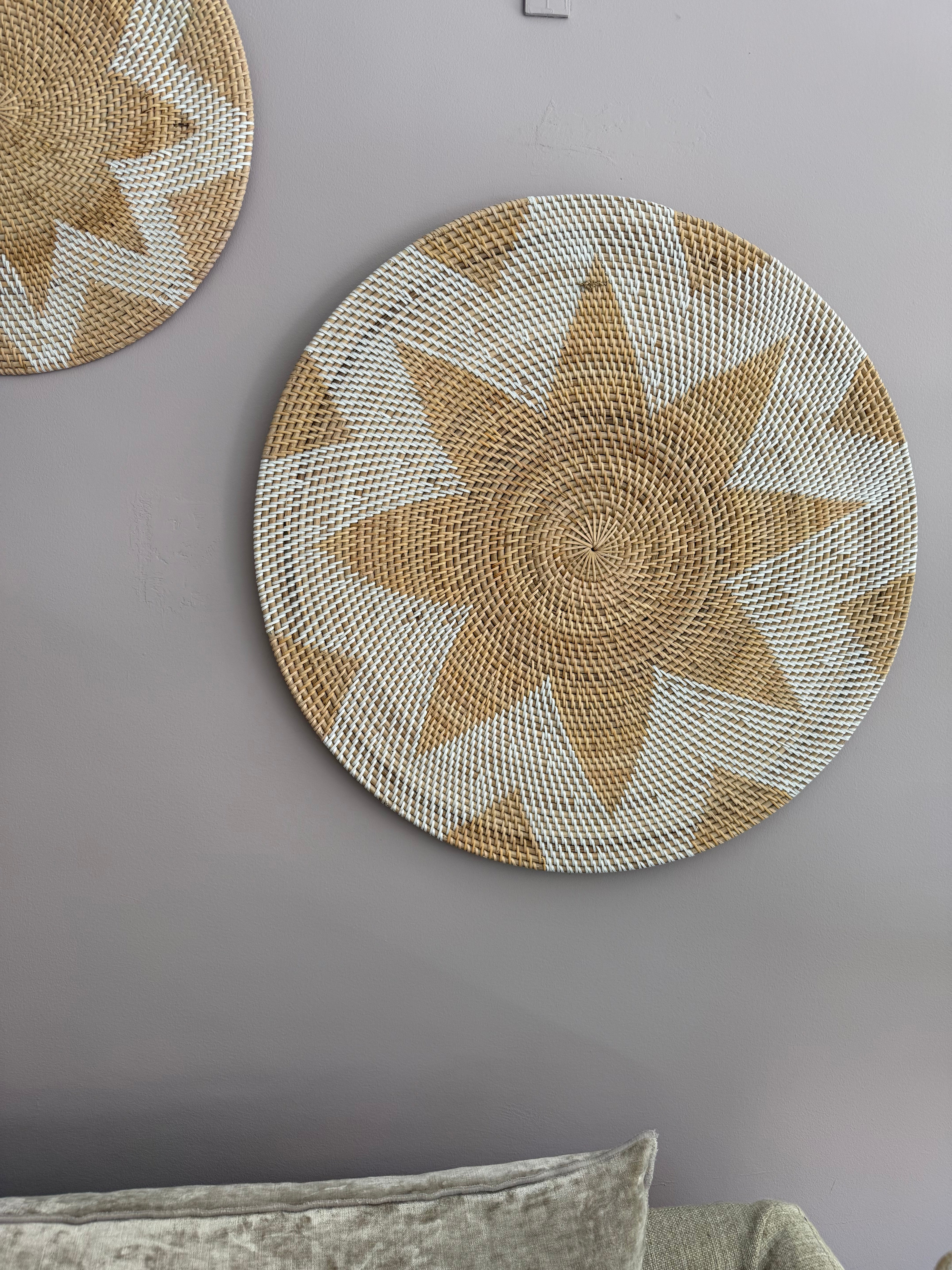 Wall Basket Set XL - 2 pieces - 70 + 50 cm