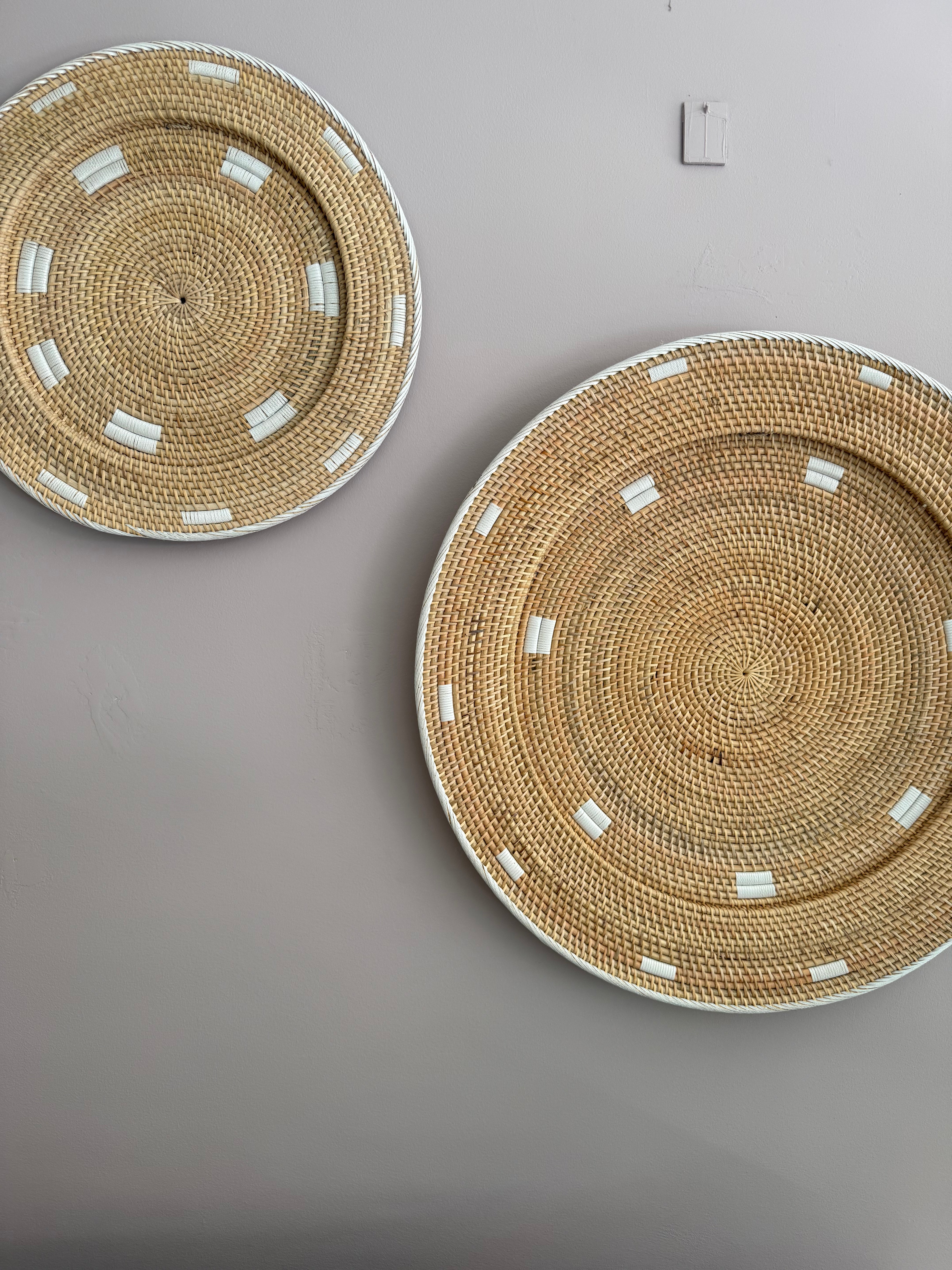 Wall Basket Set XL - 2 pieces - 70 + 50 cm
