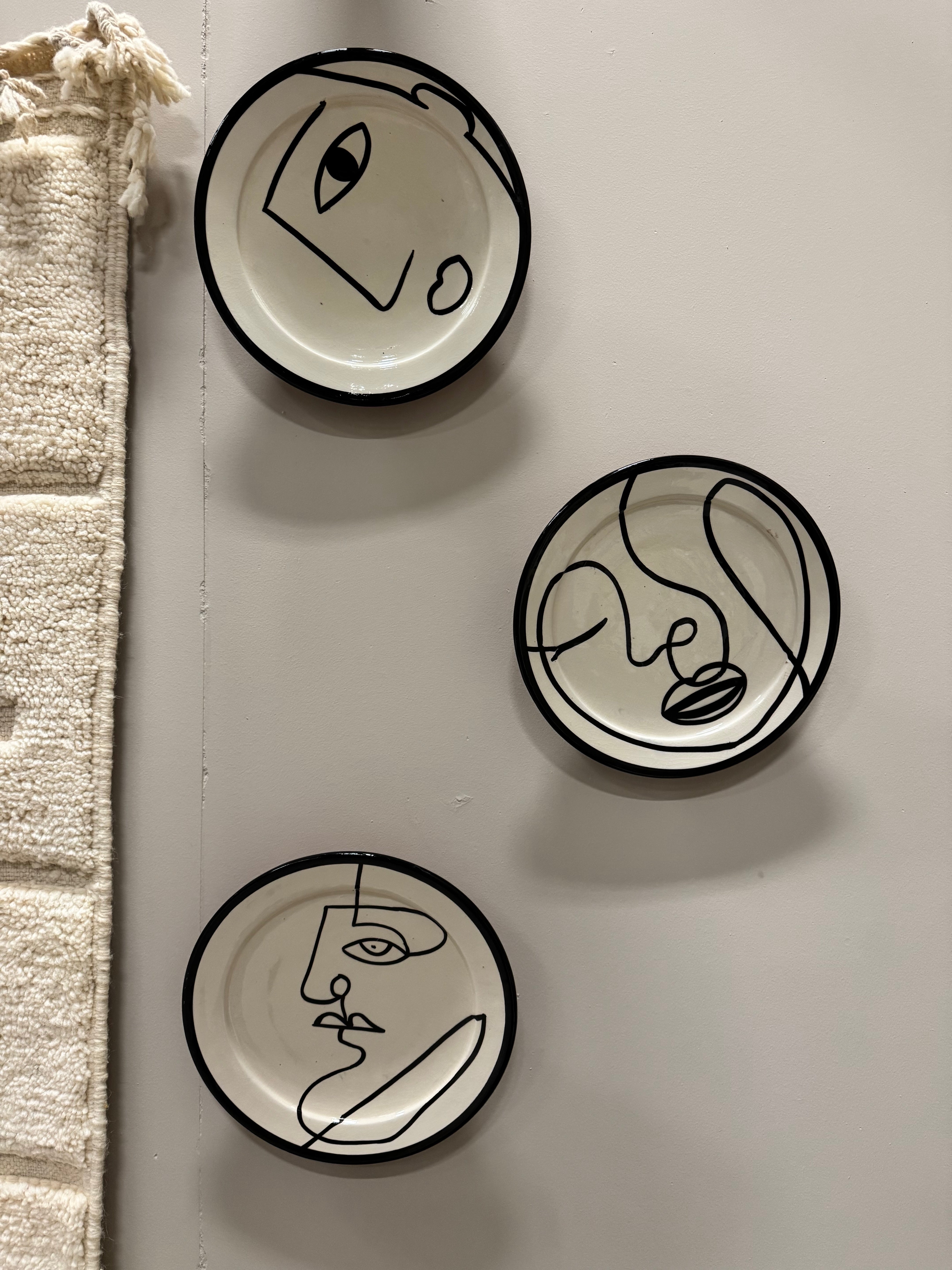 Wall Decoration Plate - Face 1