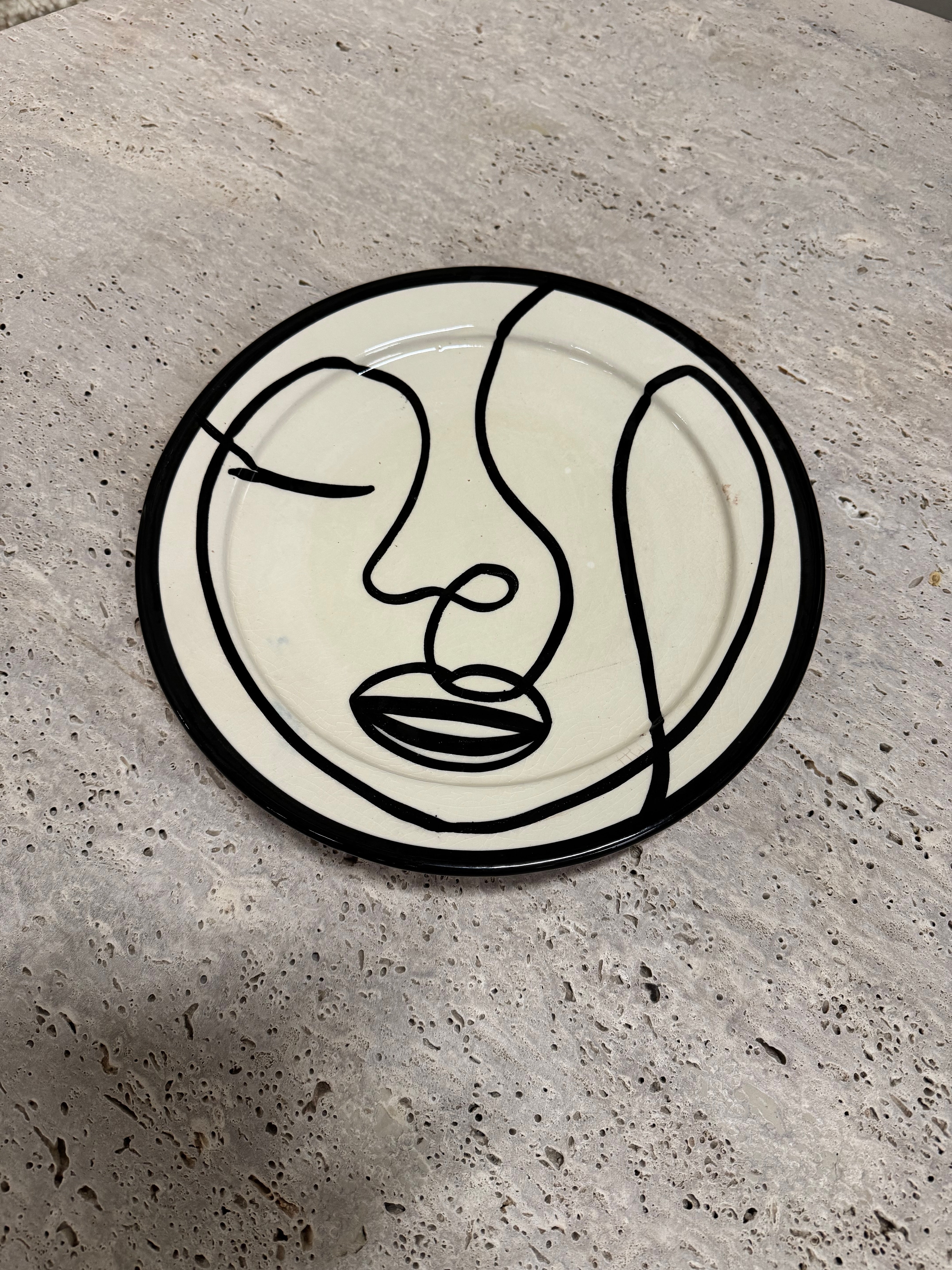 Wall Decoration Plate - Face 1
