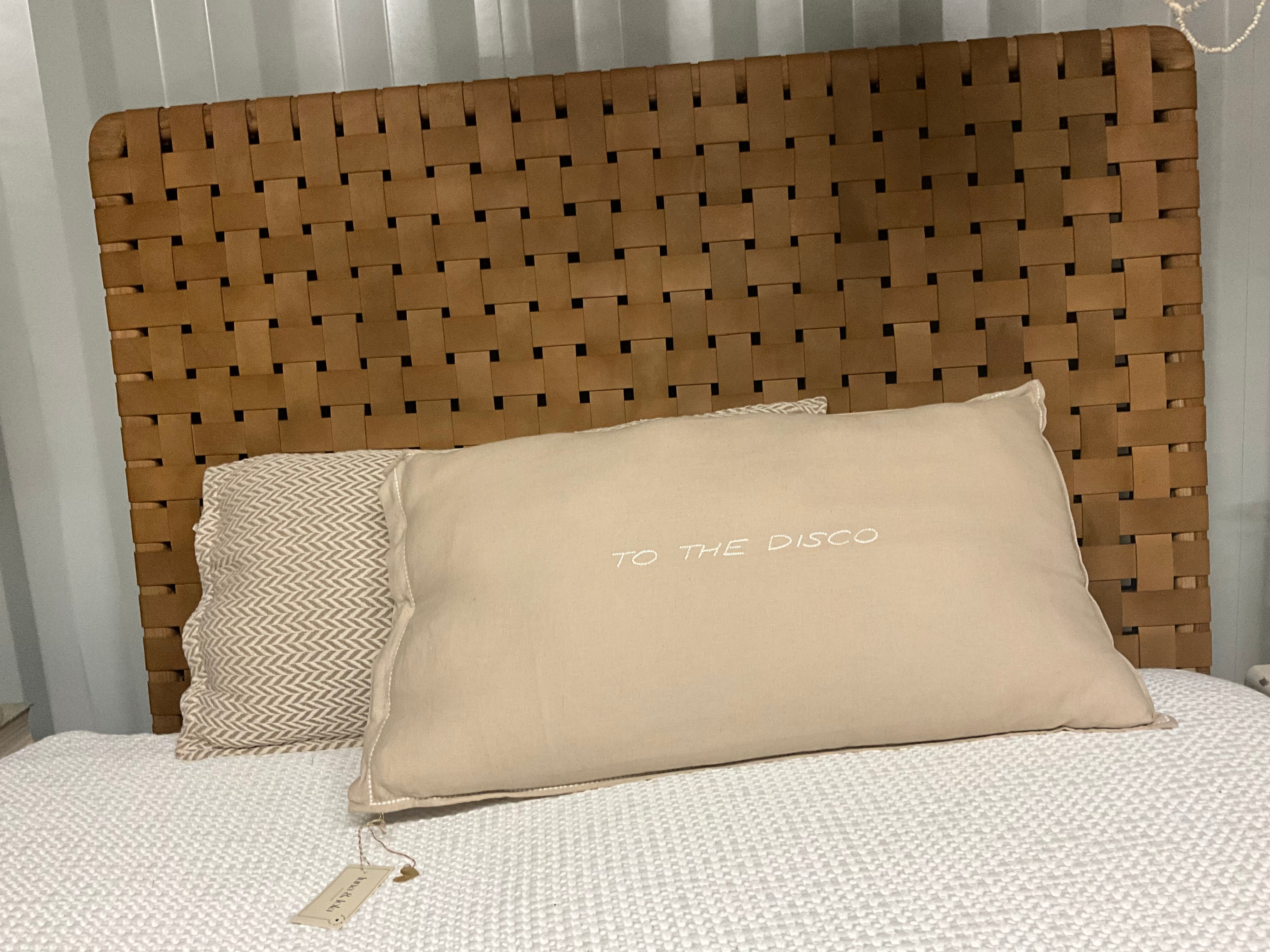 Linnen Pillow + Filling | To The Disco | Natural