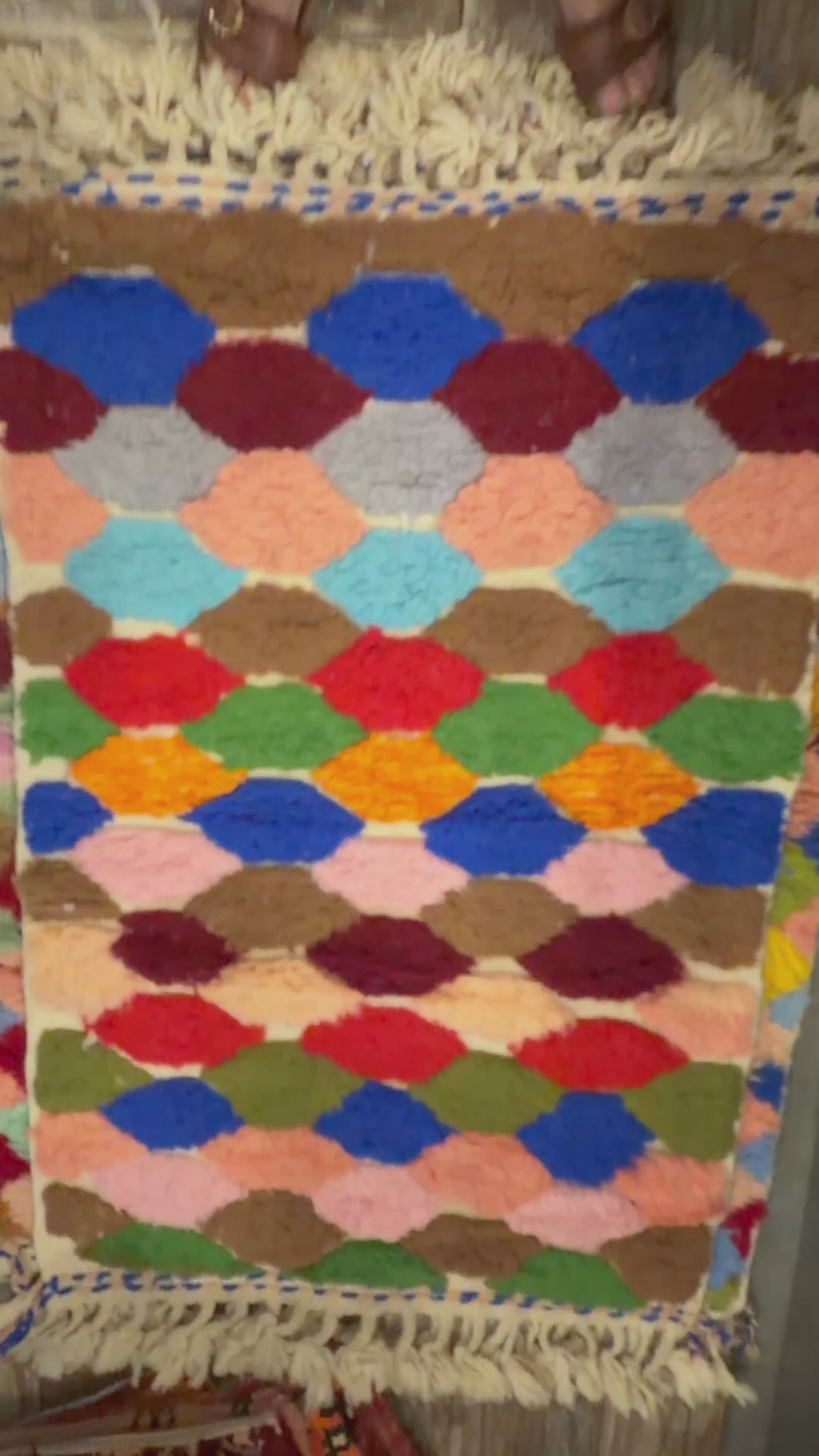 Video laden: Marrakesch · Nomadisches Wollteppich · 150 x 100 cm