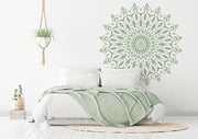 Circle of Life Mandala Stencil XL, 130x130 cm, symbolizing infinity and harmony for home décor.